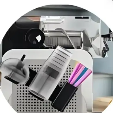 

Side-Mounted Cup Holder 3 Compartment Side-Mounted Cup Holder Organizer For FS300 FS301 Slushie Machine Kitchen Tool