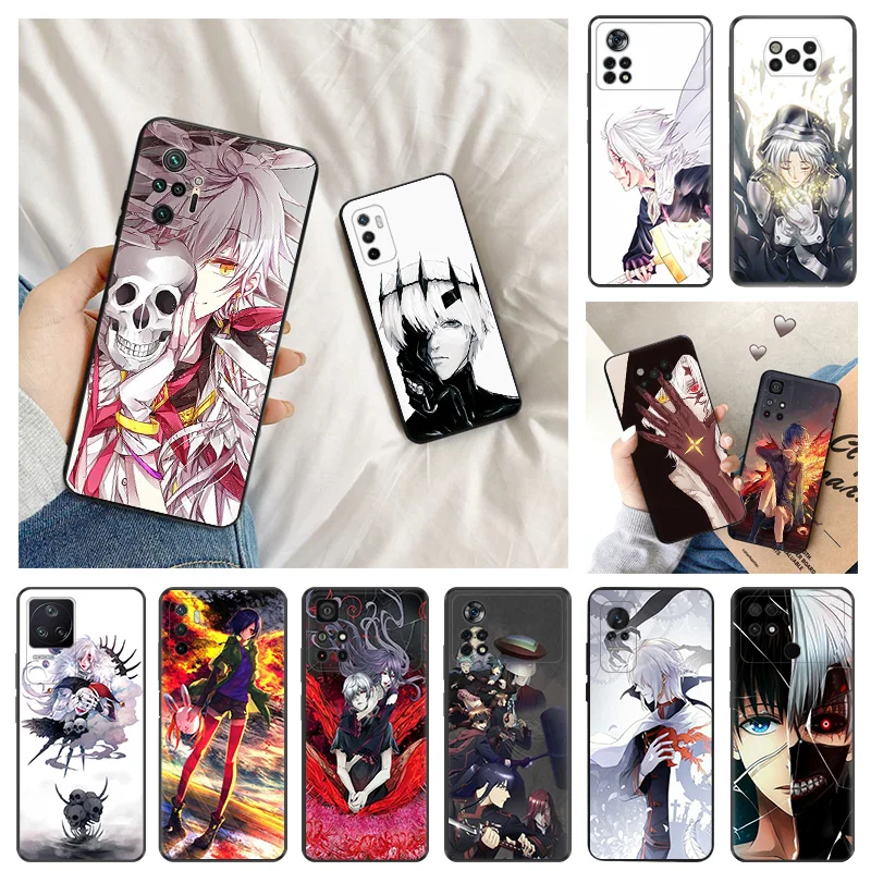 Ultra Thin Silicone Phone Case For Xiaomi Poco X3 Pro X4 X5 C61 F3 F4 F5 C40 C50 C51 M5 M4 M3 Tokyo Ghoul D. GRAY-MAN Back Cover