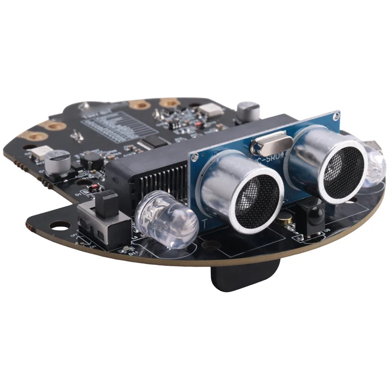 Программируемый робот-комплект AA60-3X на базе BBC Microbit V2 и V1 для обучения кодированию STEM с платной батареей (A)