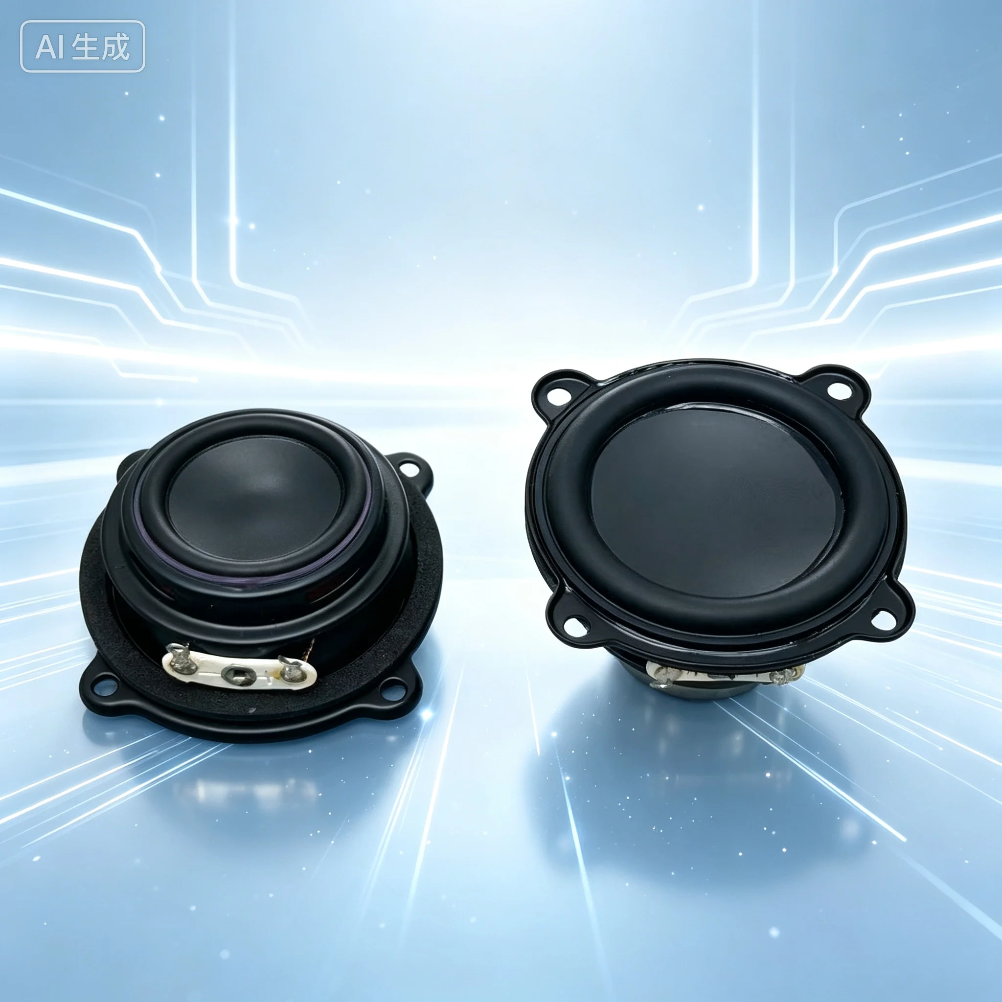 99new Premium for 1.5 Inch Full Range Speaker, Waterproof 8Ohm 5W DIY Audio Unit