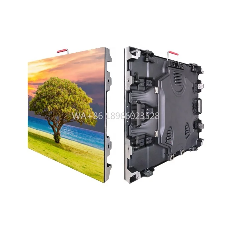 

Indoor P3.91 Curved LED Video Wall Panel Large Rental LED Display Screens 500*1000 Box Cabinet for Shopping Mall Use