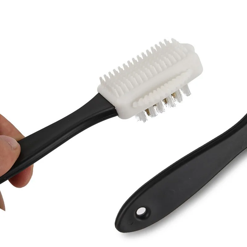 1pcs Suede Leather Shoe Brush Special Cleaning Brush Combing Upper Brush Combing Upper Brush S Shape Shoe Upper Cleaning Leather