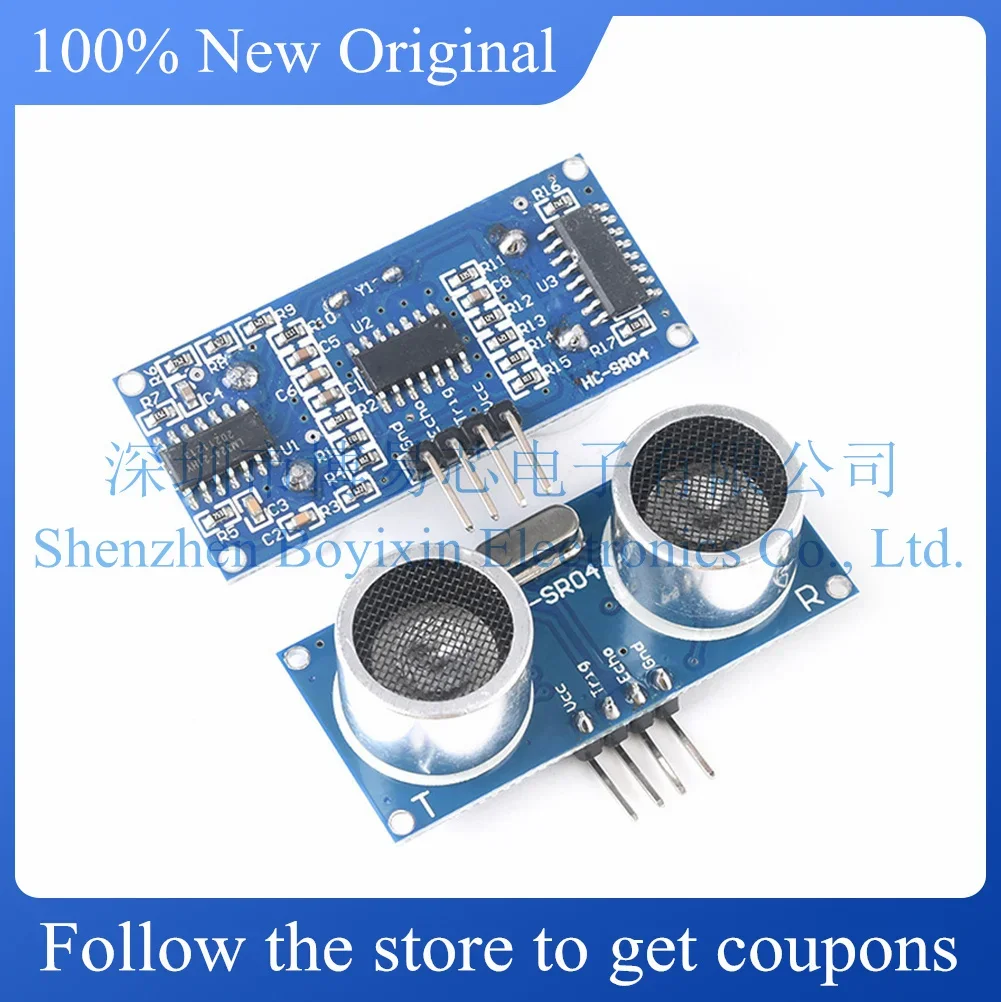 

NEW HC-SR04 ultrasonic ranging module sensor supports 3.3V-5V compatible with UNO R3 51 STM32