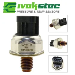 Genuine Fuel Rail High Pressure Sensor 55PP05-01 For Citroen Jumper Relay Peugeot Boxer 2.2 HDI Mitsubishi L200 Pajero 2.5 DID