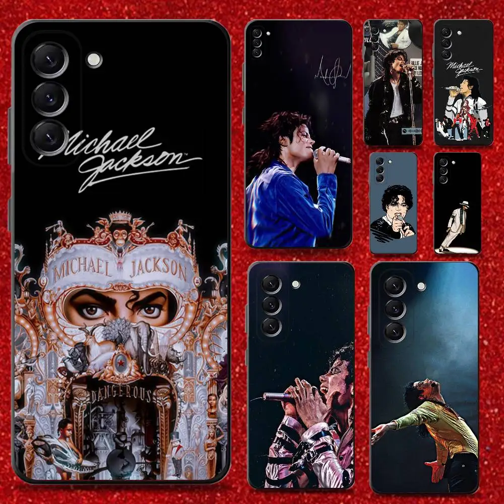 

M-Michael M- Jackson Phone Case For Samsung Galaxy A13,A21s,A22,A31,A32,A52,A53,A71,A80,Soft Black Shell