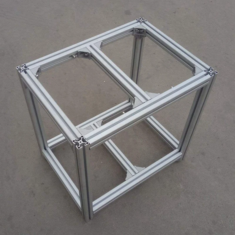 20Pcs 2020 Corner Fitting Angle Aluminum 20 X 20 L Connector Bracket & 50Pcs 2020 Series Aluminum Profile Connector Set Promotio