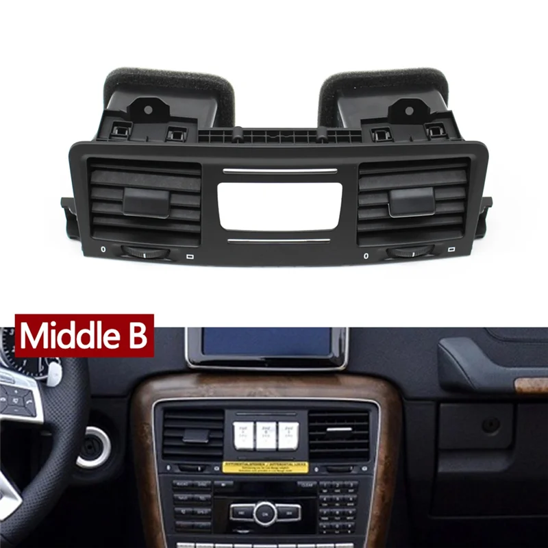 ชุดประกอบช่องแอร์กลางหน้ารถสำหรับ Mercedes BENZ G Class W463 ปี 2004 ถึง 2018 รุ่น 4638301554
