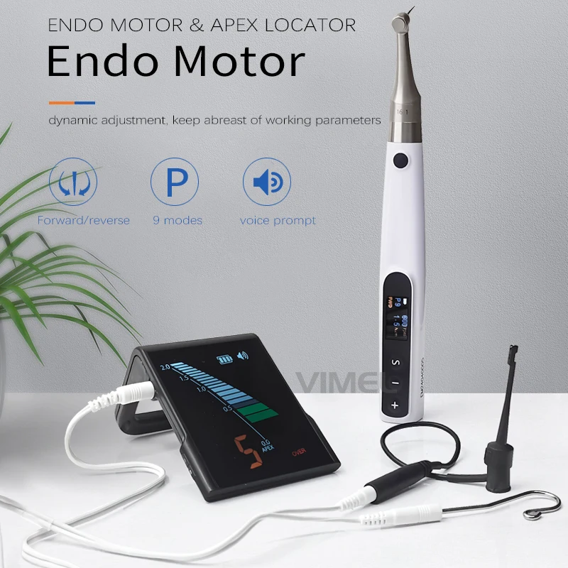 16: 1 Wireless Dental LED Endo Motor Apex Locator Endodontic Root Canal Fit Files Endodontics Instruments