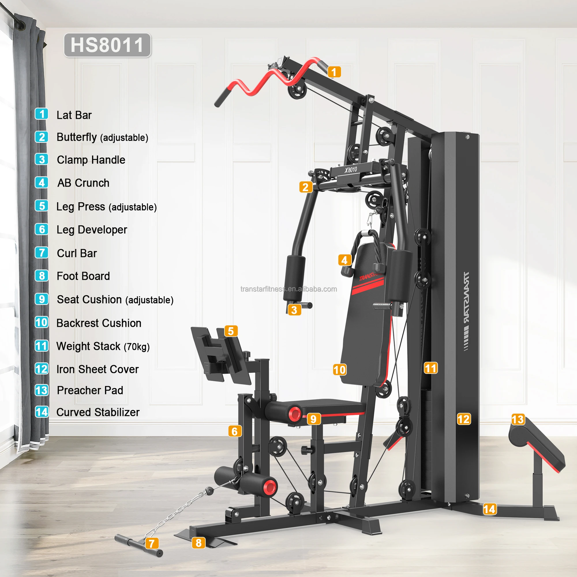 Máquina de Gimnasio Multifunci - Home Gym All In One reseña y precio