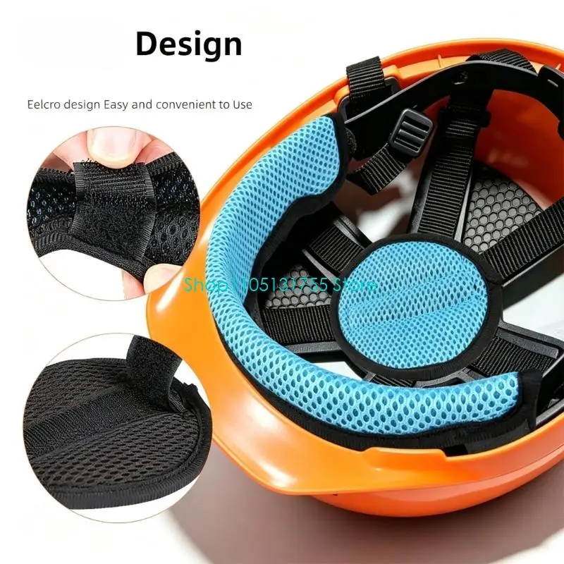 K0EF Helmet Comfort Set with Forehead Section for Commute and Work Use