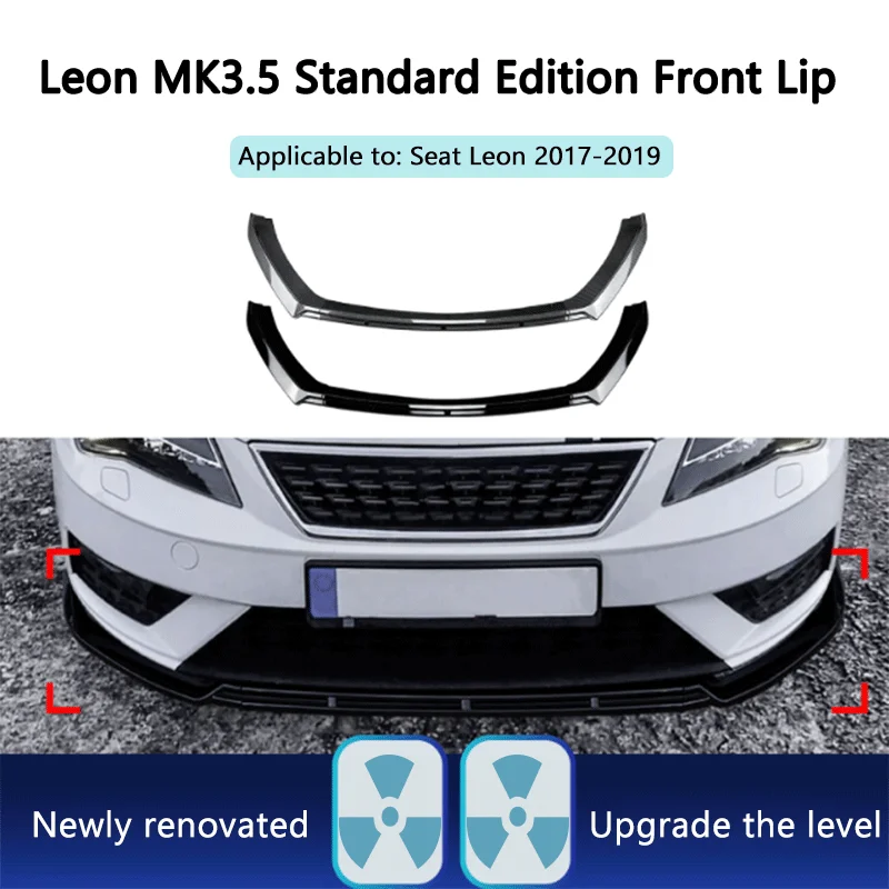 High Quality Front Shovel Front Lip Surround Modification Accessories For Seat Leon MK3.5 Generation 2017-2019