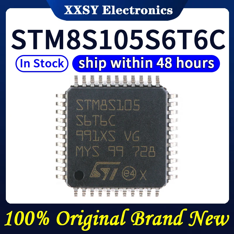STM8S105C6T6 STM8S105K4T6C STM8S105K6T6C STM8S105S4T6C STM8S105S6T6C STM8S105C4T6 In stock 100% Original and New