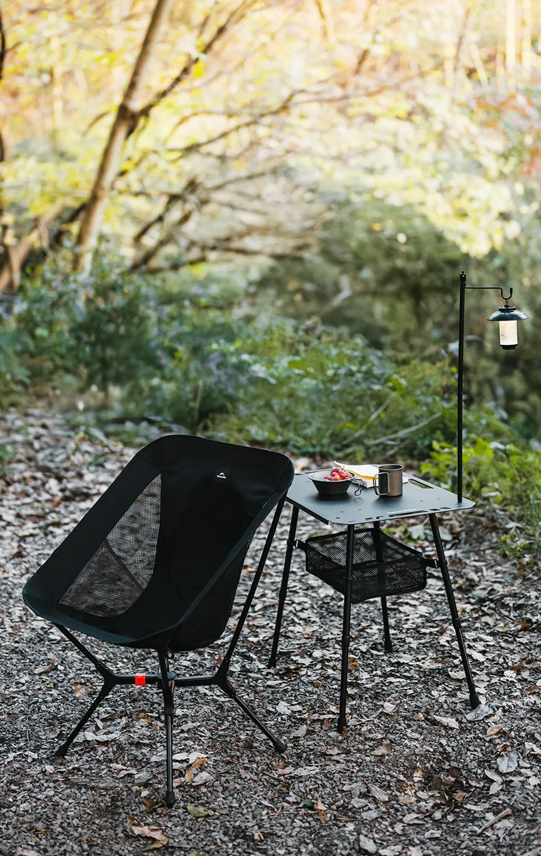 Naturehike 2025 YL01 Ultraleichter, automatischer Klappstuhl mit Schnellverschluss, tragbarer Outdoor-Camping-Strandstuhl, hält 150 kg stand – Detail 21