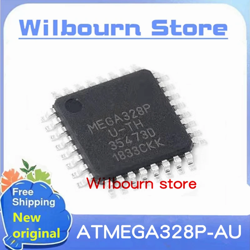 10PCS~50PCS/LOT ATMEGA328P-AU MEGA328P-AU MEGA328PU-TH MEGA328PU-PH MEGA328P TQFP32 100% New Spot stock