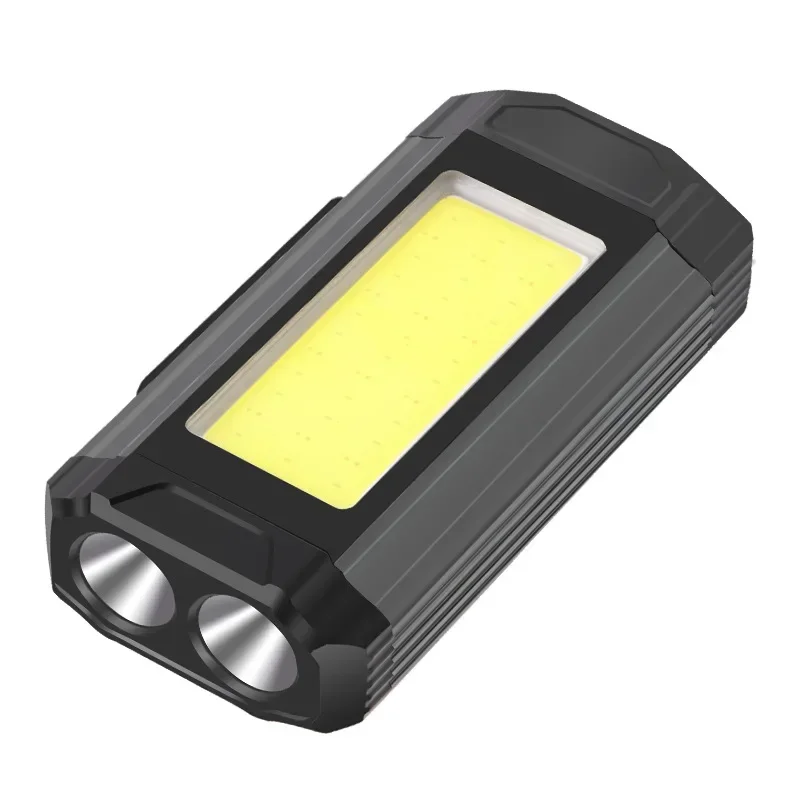 COB-Flutlicht, Autoreparaturleuchte, LED-Arbeitsleuchte, USB-Aufladung, mit Magnet, zusammenklappbar, multifunktionales, starkes Licht