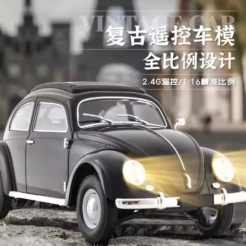 New 1/16 Wpl D62mini For Vw Beetle Hardtop Sedan Model 1949-1963 Remote Control Car Toy Car Remote Control Rc Car Toy Gift