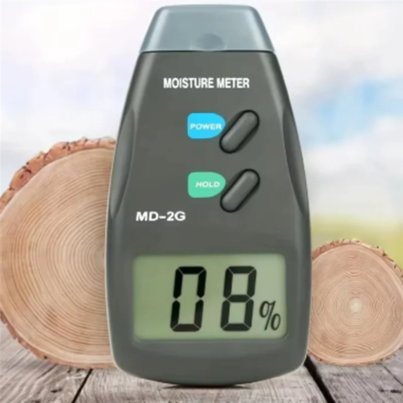 جهاز قياس الرطوبة والرطوبة من ABVJ-Timber - كاشف رطوبة الخشب الرقمي عالي الدقة بنسبة 5%-40%