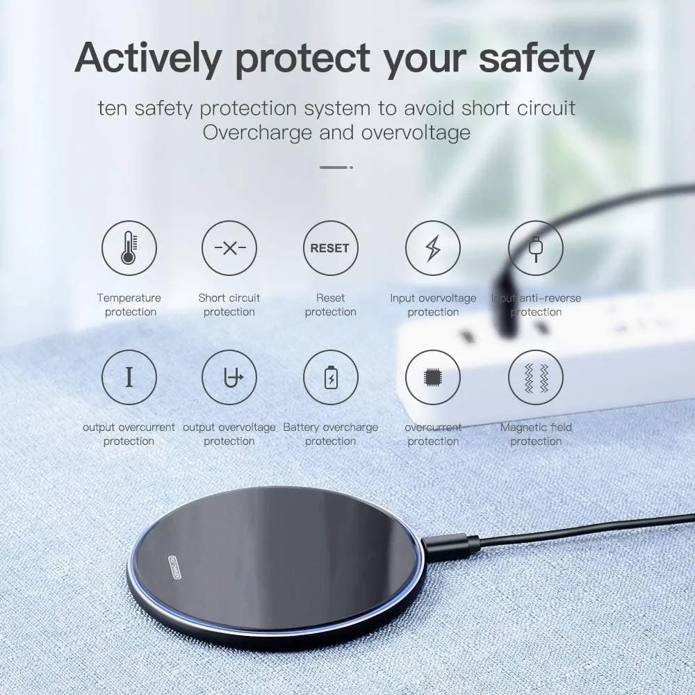 Portable 30W wireless charger, fast charging station compatible with Phone 17/16/15/14/13/12 Pro Max, 8 Mini, Samsung and Xiaomi view 2