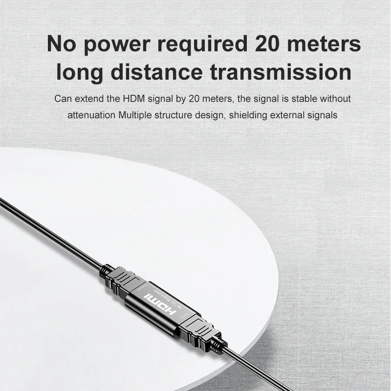 40 متر 4K * 2K HDMI مكرر موسع 1080P HDMI أنثى إلى HDMI أنثى إشارة معززة مكبر للصوت تصل إلى 40 متر ضياع الإرسال