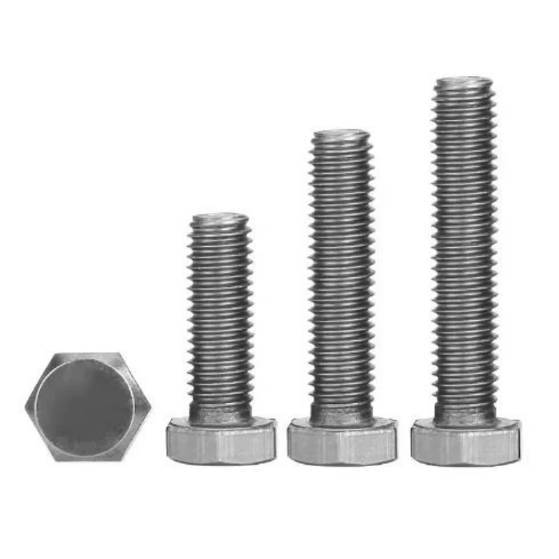 1-10PCS Titanium TA2 Titanium Outside Hexagonal Screw Bolt M3 M4 M5 M6 M8 M10 M12 M14 M16 Pure Titanium Screw Rod