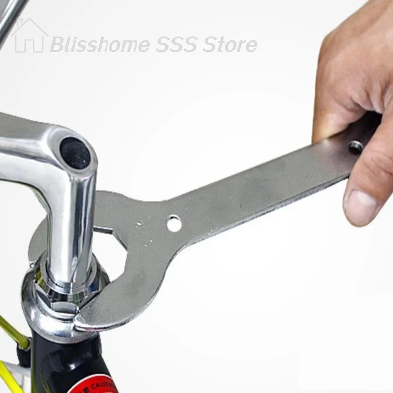 

【S】Mountain Bike Front Fork Headset Wrench Spanner 330/32/36/40mm Repair Tool High Quality Professional Grade Tool