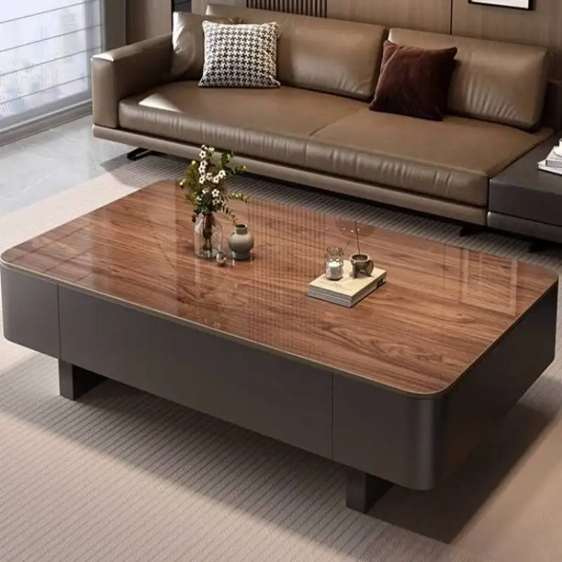 

Quality White Coffee Tables Rectangular Style Modern Luxury Coffee Tables Center Decor Vintage Mesa De Centro Furniture Home