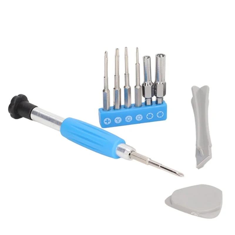 Jeu de tournevis de réparation électronique, Kit d'assortiment de tournevis en acier allié au Chrome Vanadium