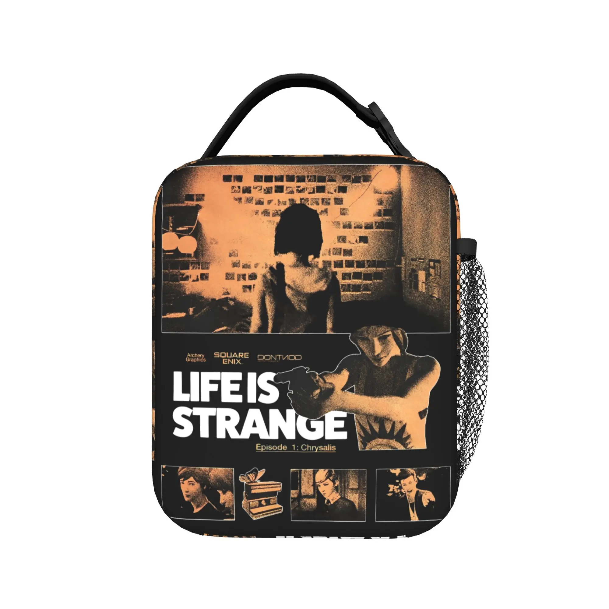 Life is Strange Insulated Lunch Bags High Capacity Game Meal Container Thermal Bag Lunch Box Tote Beach  Travel Girl Boy
