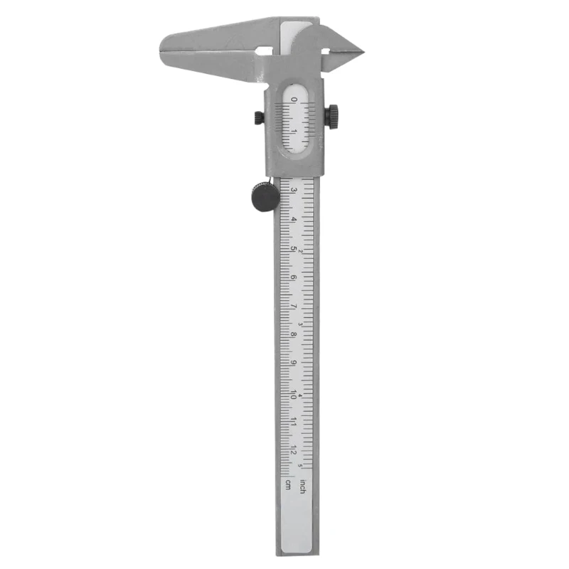 Professional Caliper Vernier Caliper Metal Inch/Metric 0-5 Inches/120 mm Compatible with Precision Measurements Outside