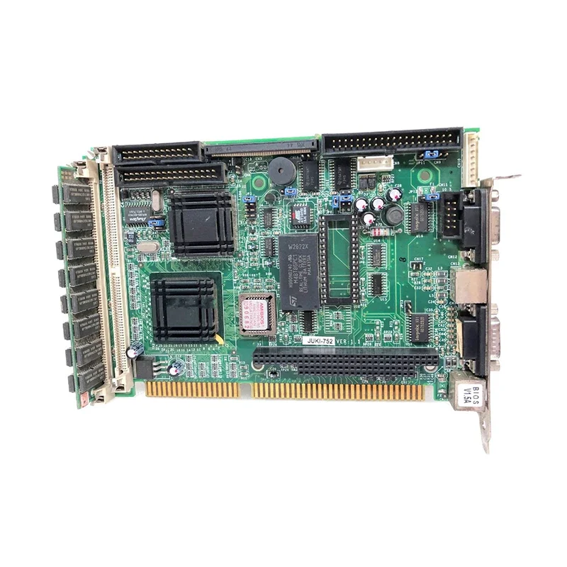 JUKI-752 VER 1.1 Half-length Industrial Control Equipment Motherboard Before Shipment Perfect Test