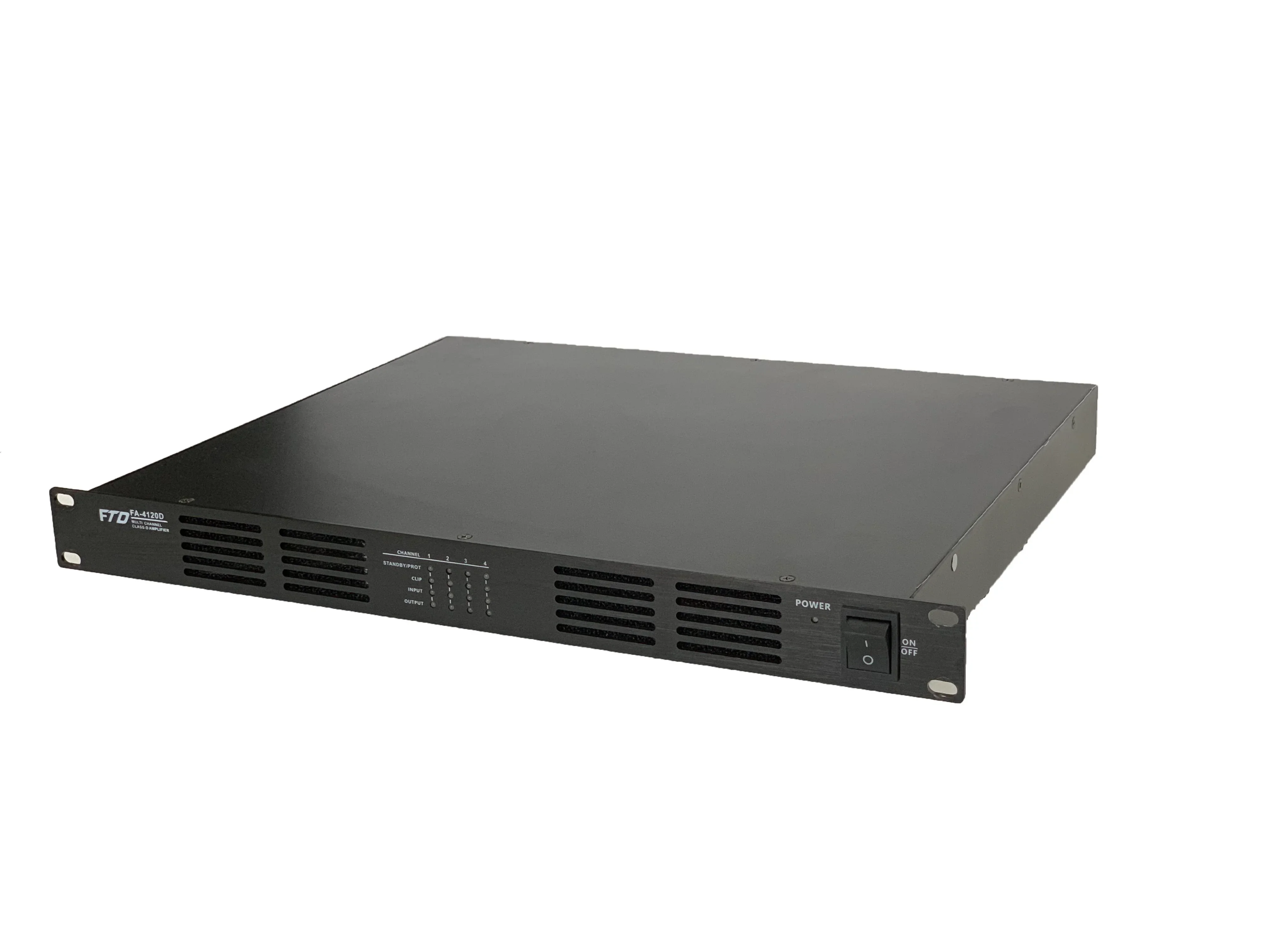Class-D Four Channel 120W Power Amplifier