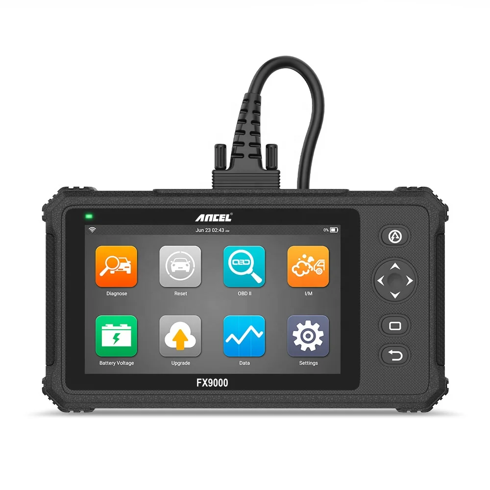 

Ancel FX9000 O-BD2 Автоматический сканер Автомобильный диагностический инструмент Полная система Life Oil TPS DPF ABS IMMO Сброс OBD 2 Автомобильный сканер