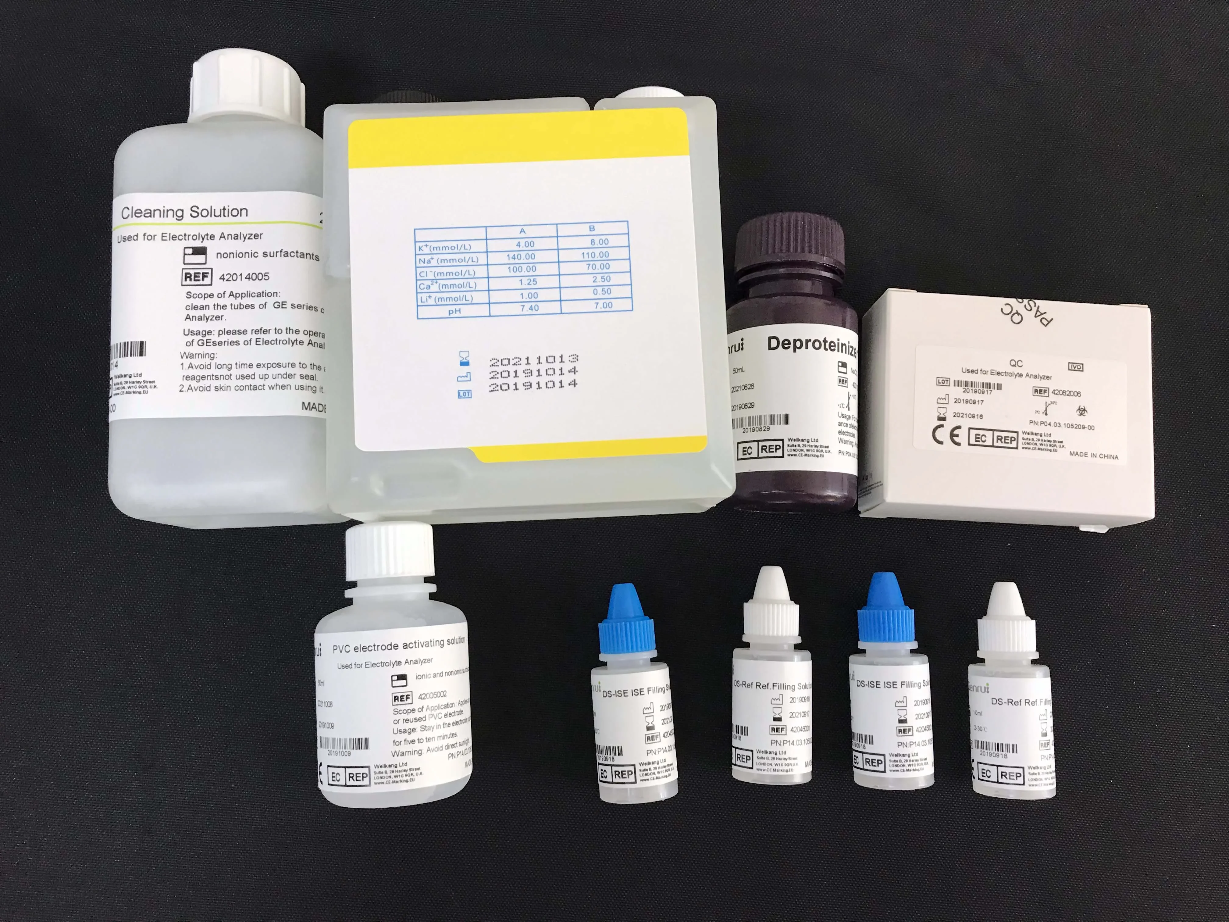 2024 Nova máquina analisadora de eletrólitos para K, Na, Cl, testes