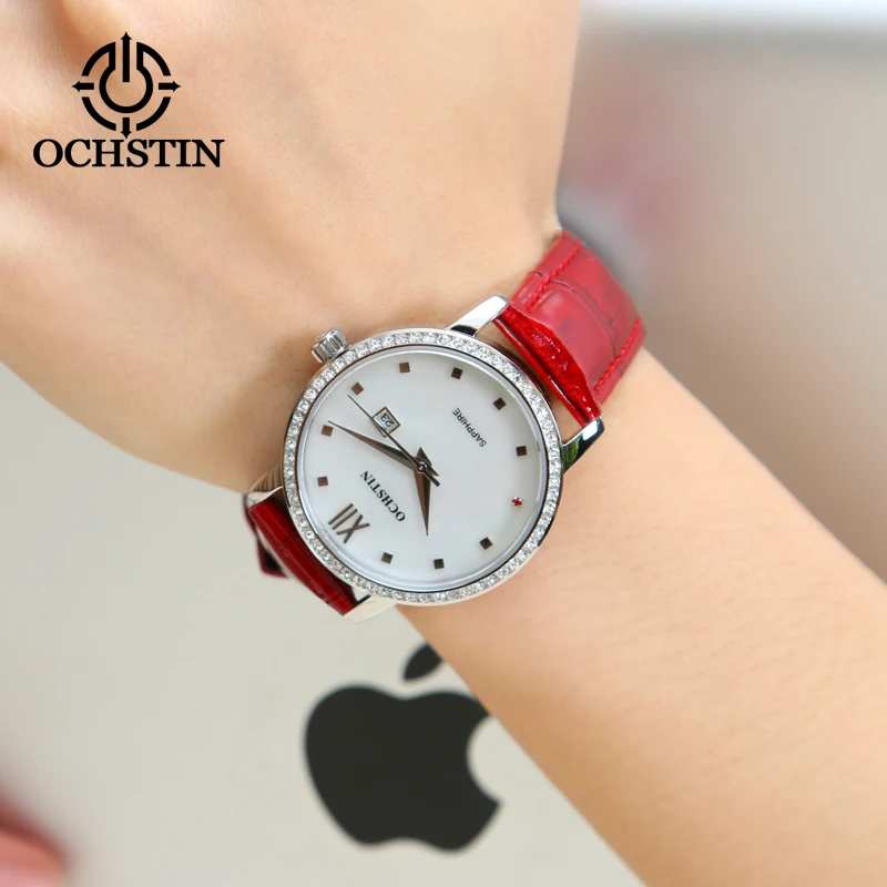 OCHSTIN2024 new fashion trend urban beauty series automatic quartz movement waterproof wristwatch ladies quartz watch