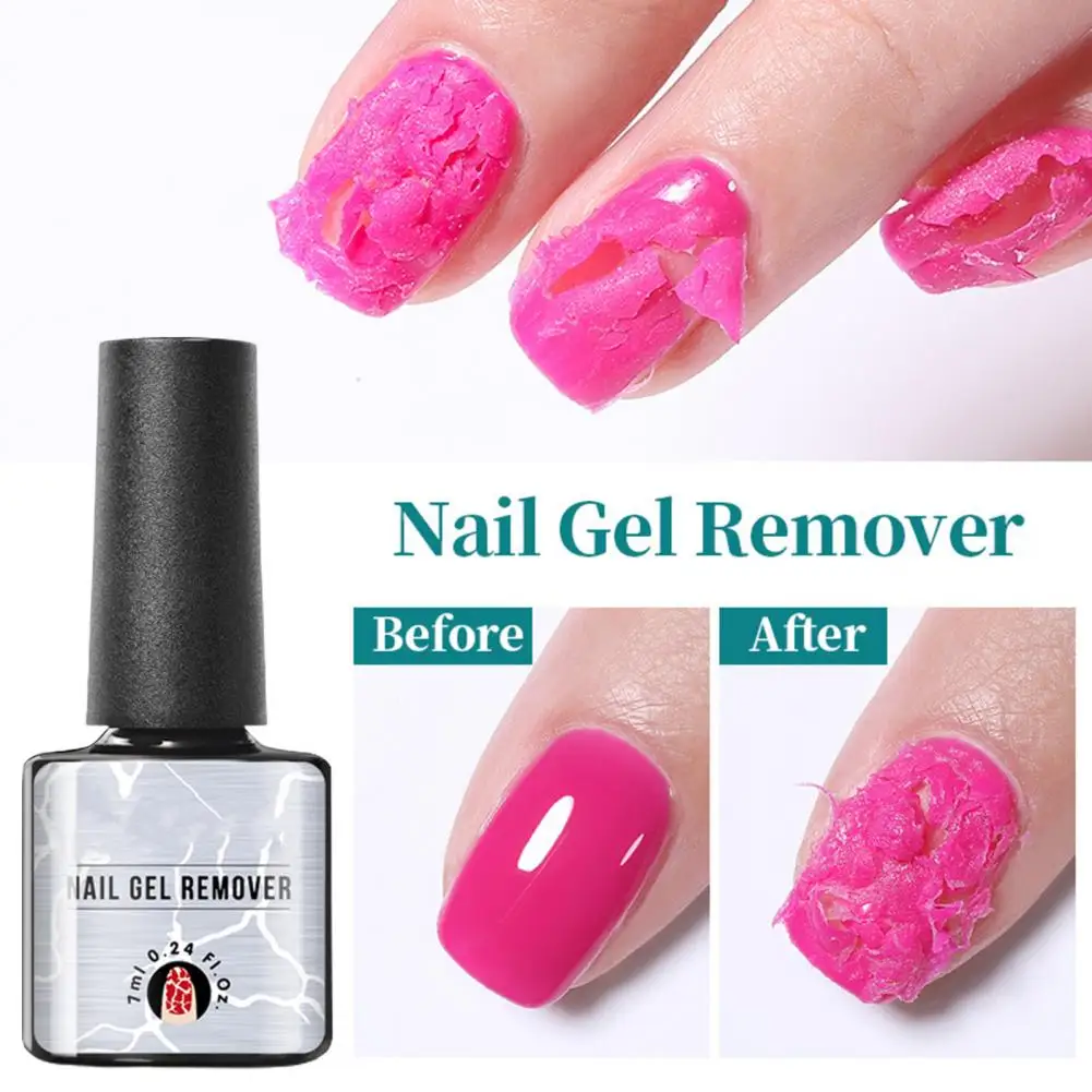 7ml Practical Nail Polish Cleaner Labor-saving Harmless Non-Irritating Nail Polish Remover Dissolve Quickly