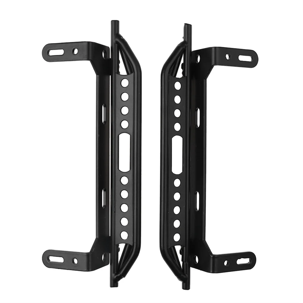 Metal Side Pedal Side guard plate Aluminium Alloy Foot Pedal For 1/10 RC Crawler Car TRX4 Defender Bronco Upgrade Parts