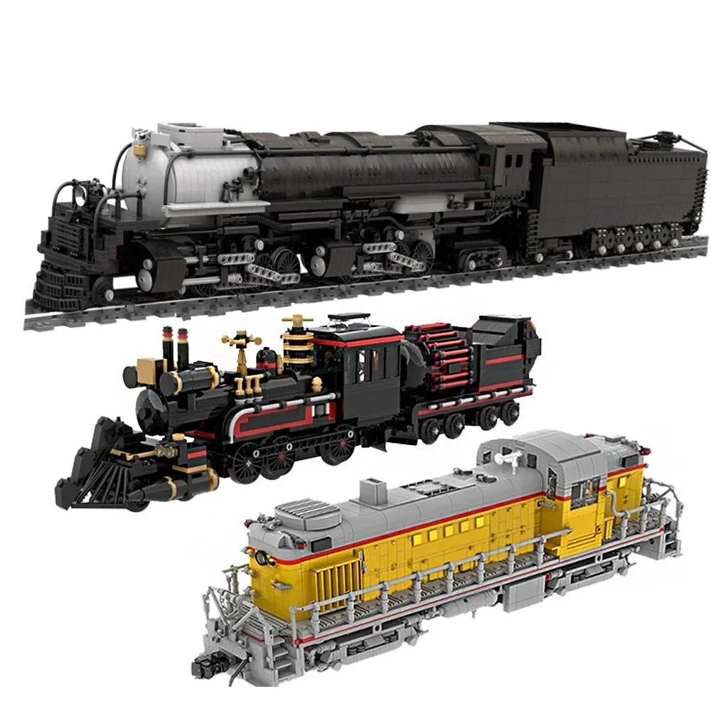 

Grizzly Flats Retro steam 75955 Magic train Time Train Union Alco RS-2 10277 Steampunk Crocodile Locomotive 0277 Toy Gift Child