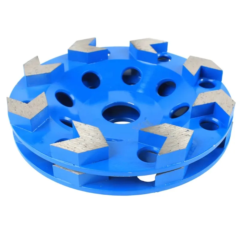 

TOOLS -Super Quality Hot Sales 5"/125mm Concrete Arrow Segment Diamond Cup Wheel for Grinding Concrete