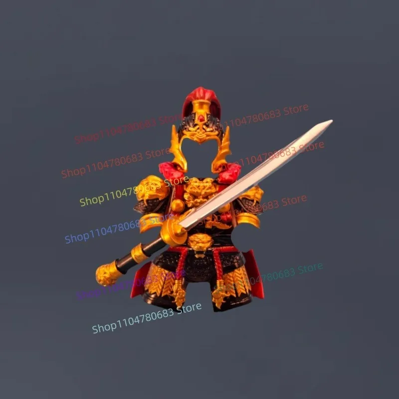 

MOC Building Blocks Minifigure Ming Dynasty General Armor Weapons Accessories Tide Play Ornaments Toys Holiday Gifts