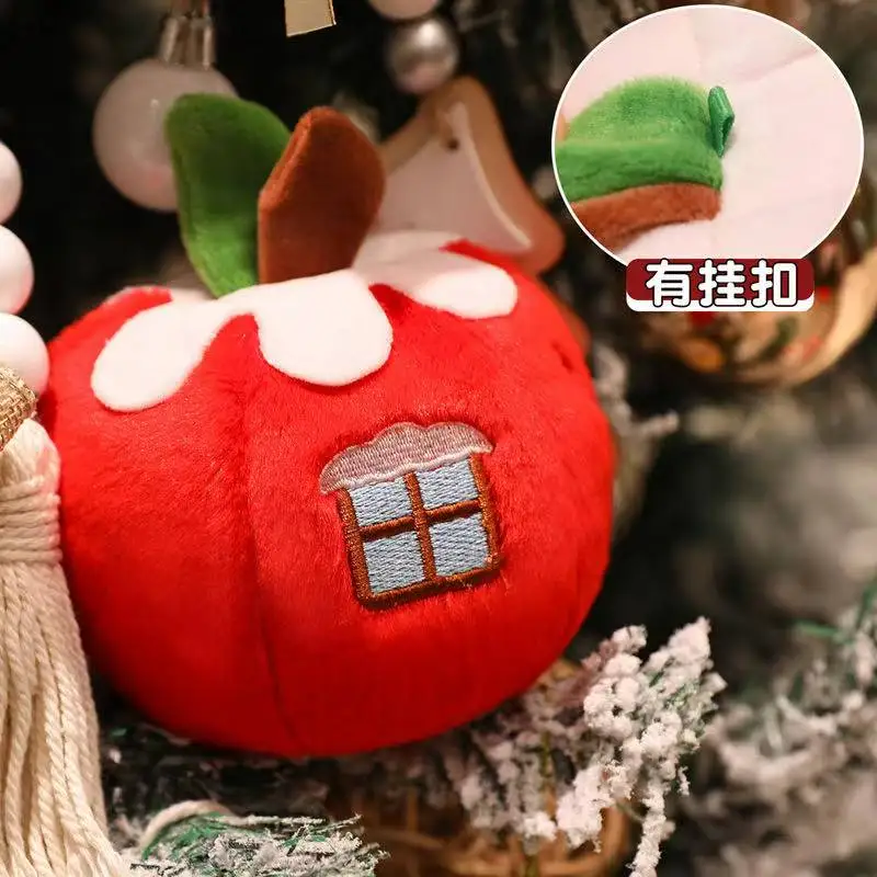 Latest Christmas Gift Strawberry Bonsai Kawaii Stuffed Plush Toy Doll Cartoon Anime Home Cute Children's Birthday Gift Fun Doll