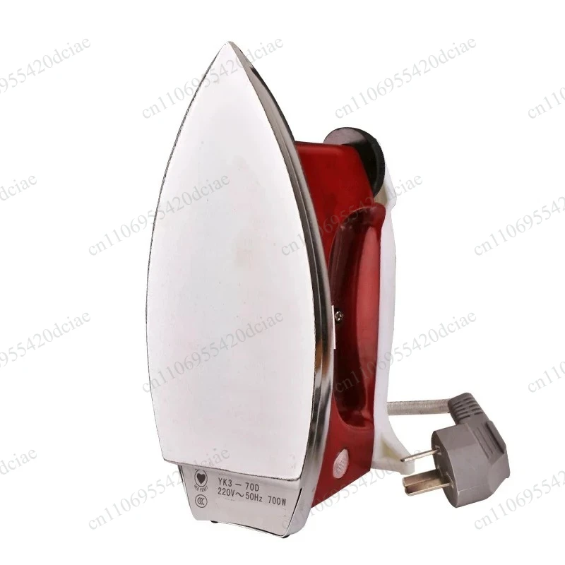 Non steam electric iron 220V, 700W/1000W wooden veneer hot iron dry