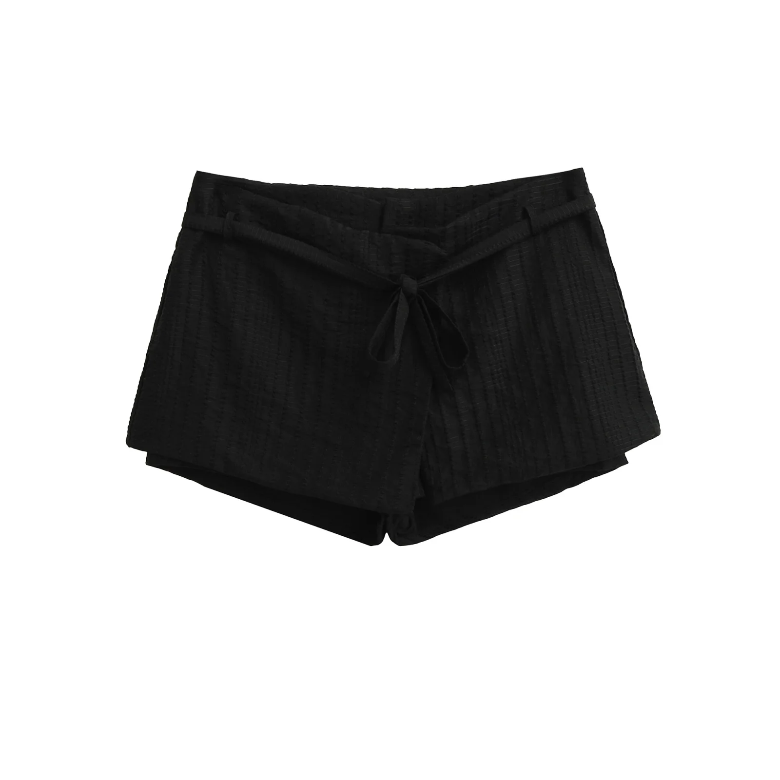 Lage taille A-lijn rok Wit Veelzijdig Sexy Afslankend Dames Zomer Bubble Soda Ort Rok f-lengte rok