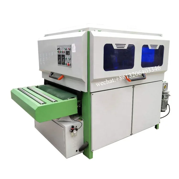MDF Furniture Wood MDF Polishing Brush Sander For Kitchen Cabinet Doors/Woodworking Machinery Wood Polishing Machine