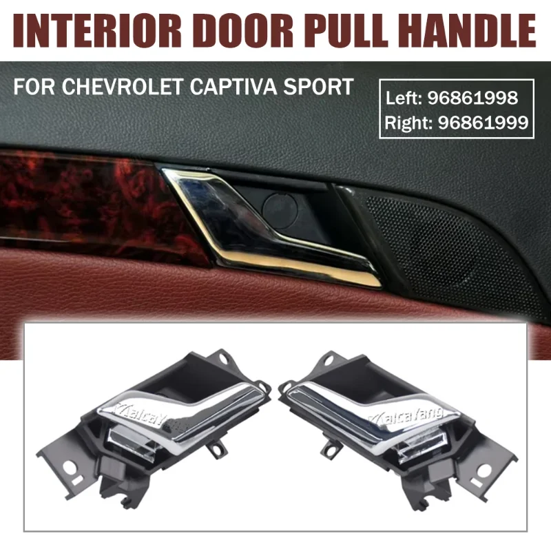 Right Left Interior Door Pull Handle Part Car Accessories for Chevrolet Captiva Sport 2012-2015 Saturn Vue 2008-2010 Opel Antara