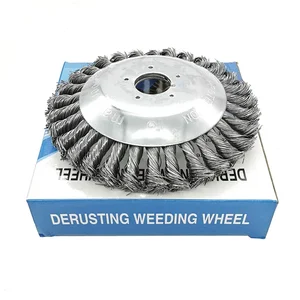 جزازة العشب من أسلاك الفولاذ الكربوني ، مقاومة للكسر ، حافة مستديرة ، ماكينة تشذيب الحشائش ، قوة الرأس ، فرشاة الحديقة ، 6 أفضل 10 مبيعات لعبة فرشاة القاطع - No7