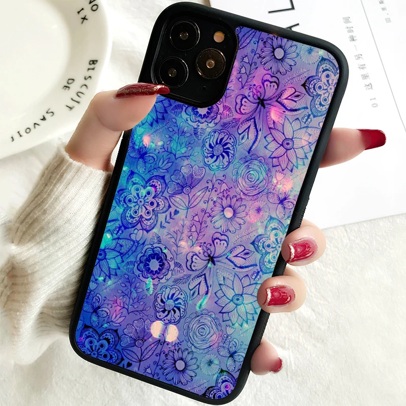 5 5S SE 2020 Phone Cover Case for iPhone 6 6S 7 8 PLUS X XS XR 11 12 13 MINI 14 PRO MAX Rubber Silicone latest designs  space