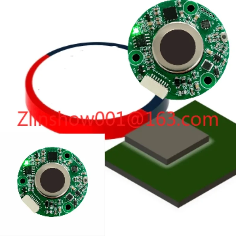 Hollow absolute value single turn multi-turn encoder 16-bit RS485 interface modbusRTU plus AB pulse output