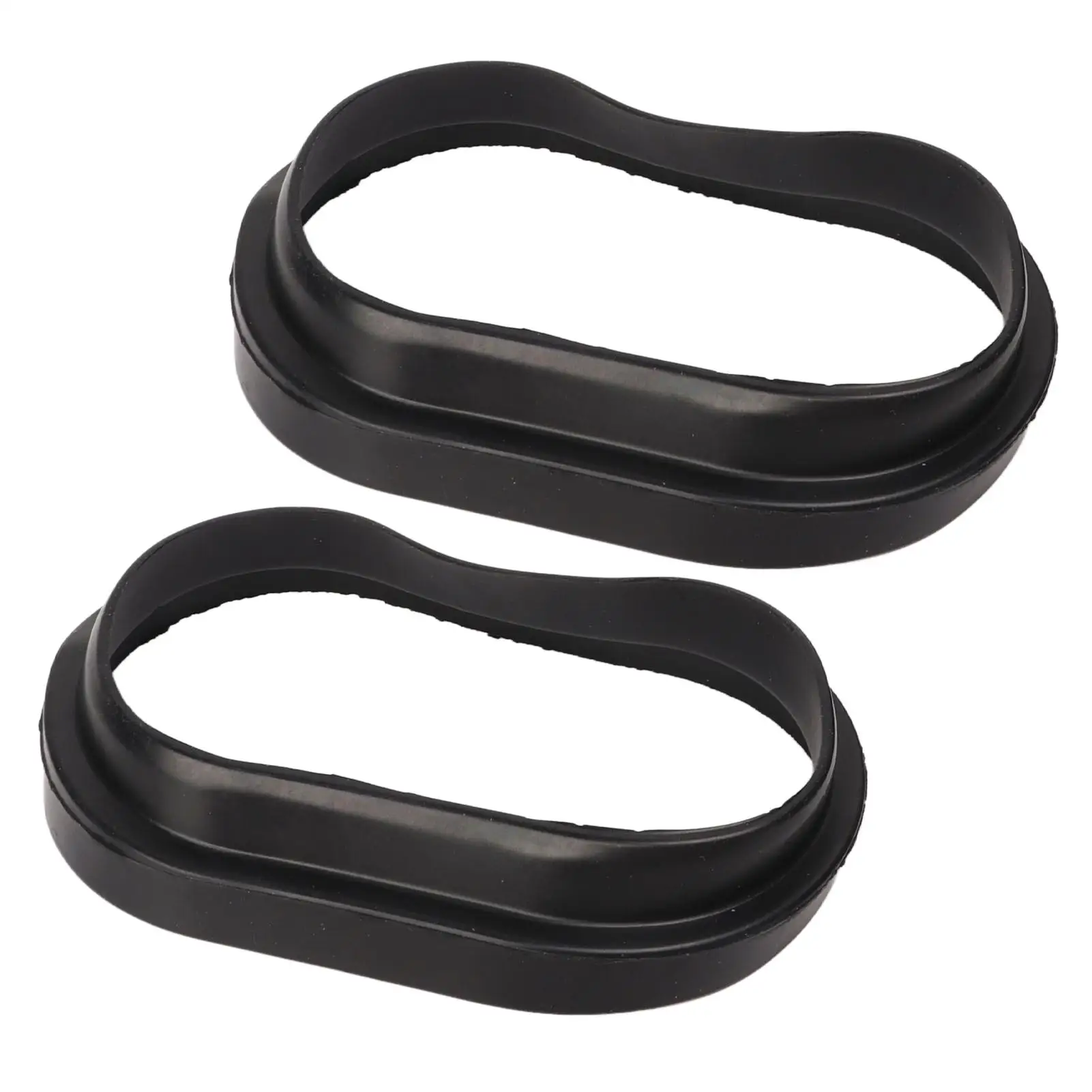 2 Pcs Intake Tube Duct Rubber Boot Inlet Seal Replacement for Suzuki GSXR 600 750 1000