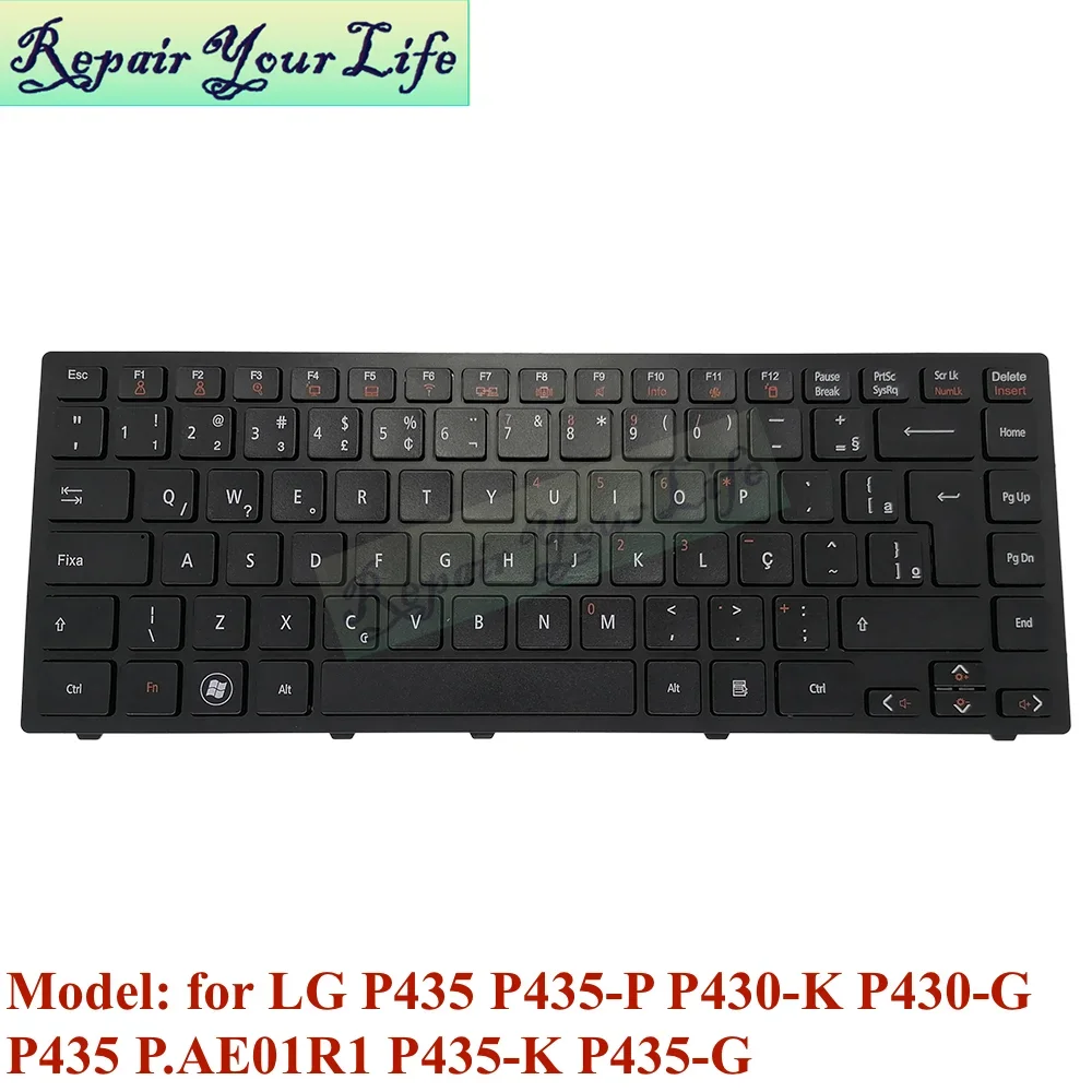 BR-PT Brasileiro Brazil Keyboard For LG P435 P435-P P430-K P430-G P430H P430L S430-G N450 N460 N469 Notebook PC Teclado 73249909