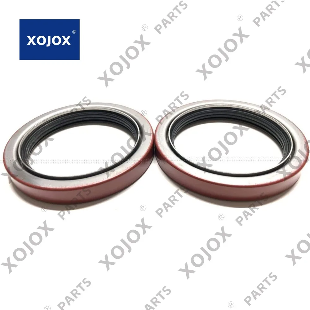 XOJOX (عبوة من 2) عجلة محور المقطورة أختام الزيت الموحدة WPS (TM) 10-51 (370150BGO) لـ 9K-10K GD Axles ID 2.875 بوصة × OD 3.880 بوصة